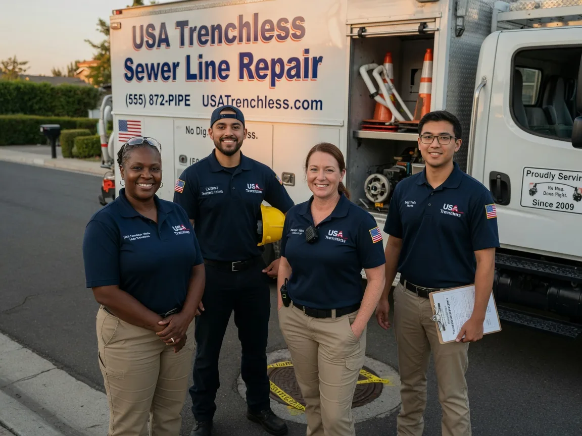 Sewer Line Repair company in Robins, IA